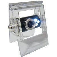 Webcam 12000kp com microfone e 3 leds