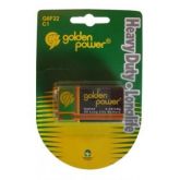 Bateria 9V Golden Power Heavy Duty.Longlife